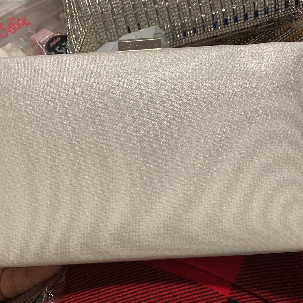 Natasha pearl rhinestone woman clutch - Picture 2 of 5